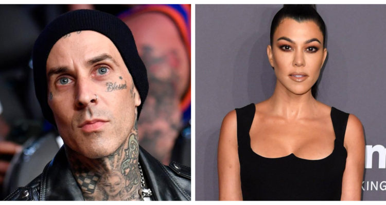 Travis Barker y Kourtney Kardashian