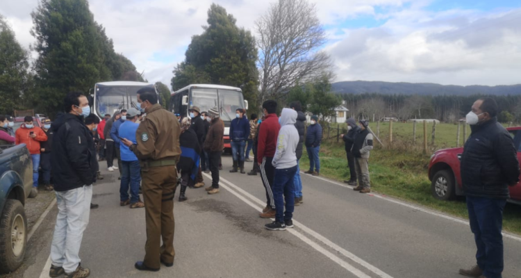 Vecinos exigen mejoras en la ruta que une Mariquina y Cuyinhue