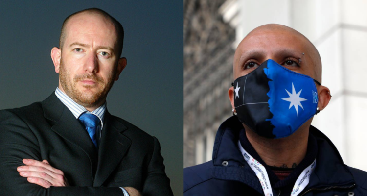 Rafael Garay y Rodrigo Rojas Vade