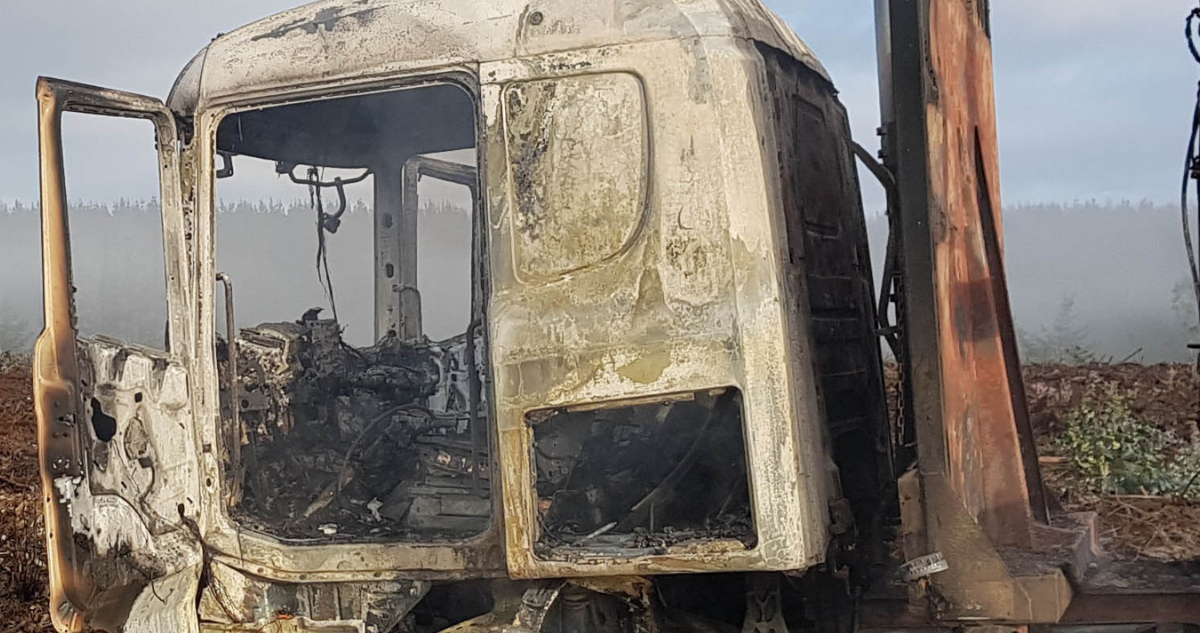 ataque incendiario