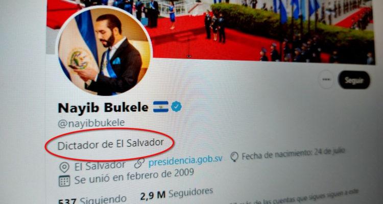 Bukele se declara Dictador de El Salvador Fundación de DDHH le pide respeto por víctimas