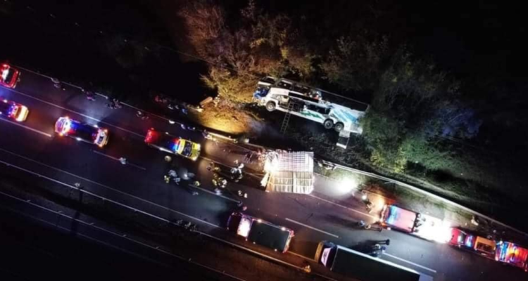 colisión bus narbus ruta 5 sur