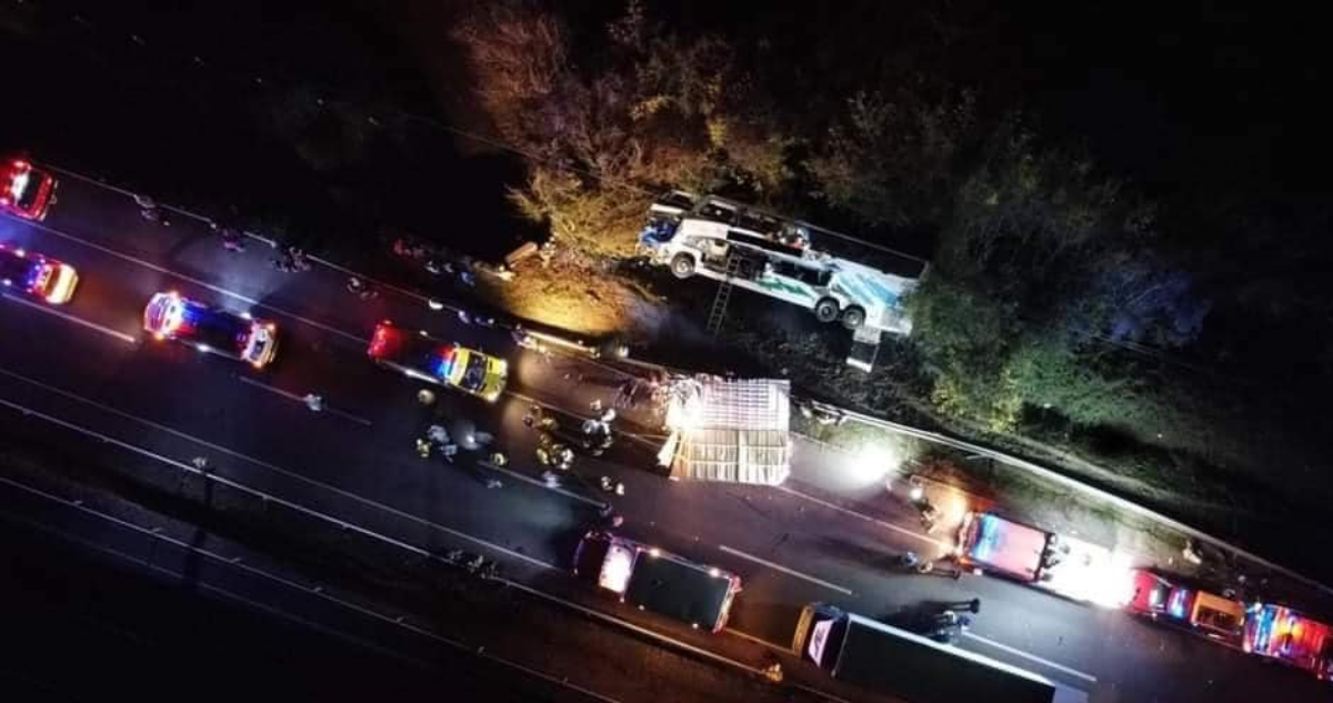 colisión bus narbus ruta 5 sur