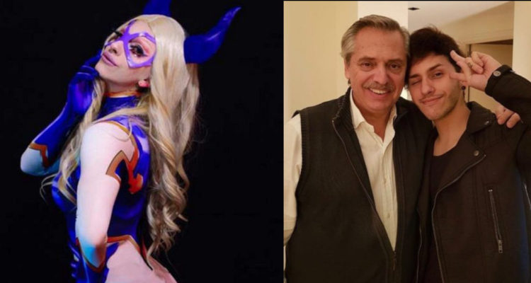 Dhyzy el hijo drag queen de Alberto Fernández