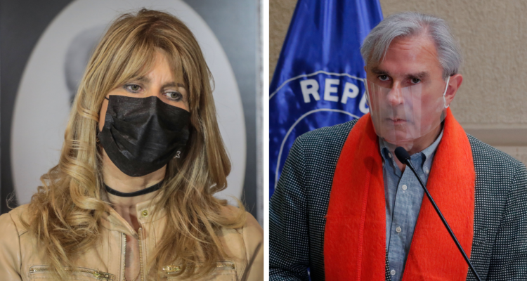 presidenta del senado condena agresión a moreira