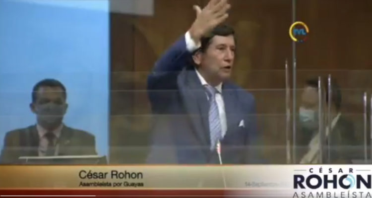 ¿Dónde estás los DDHH del edificio de al frente el insólito argumento de un legislador de Ecuador