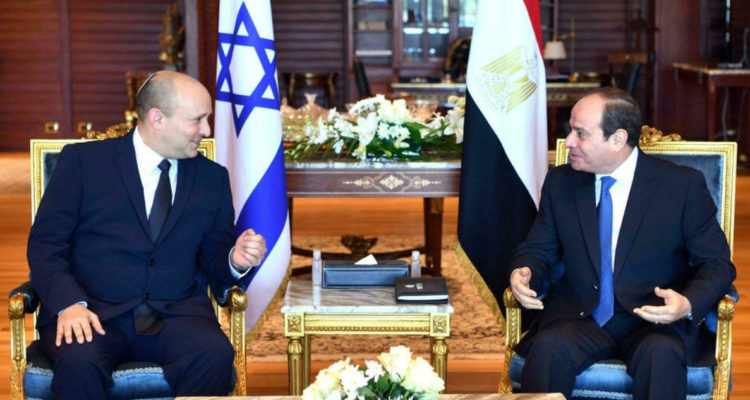 Egipto recibe a Naftali Bennett tras una década sin visitas de un primer ministro israelí