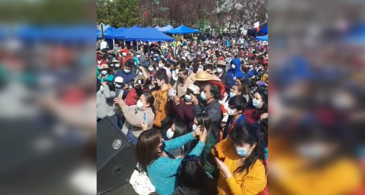 Captura de video | Los Lumaquinos Alegres – Facebook