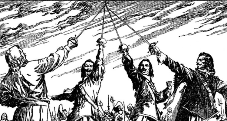 los tres mosqueteros