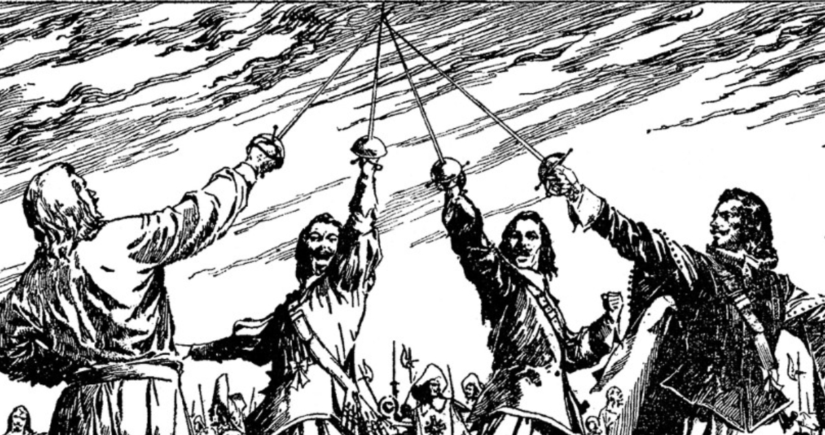 los tres mosqueteros