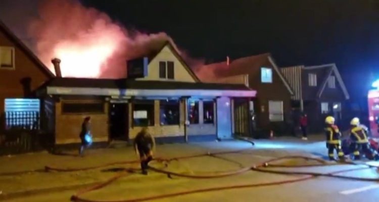 incendio Donde Homero