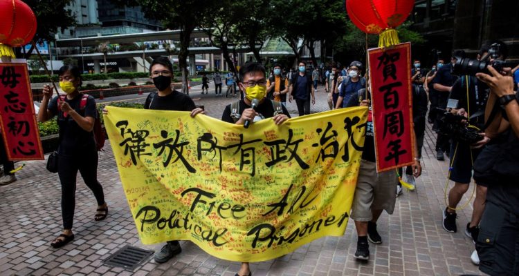 Protesta en Hong Kong
