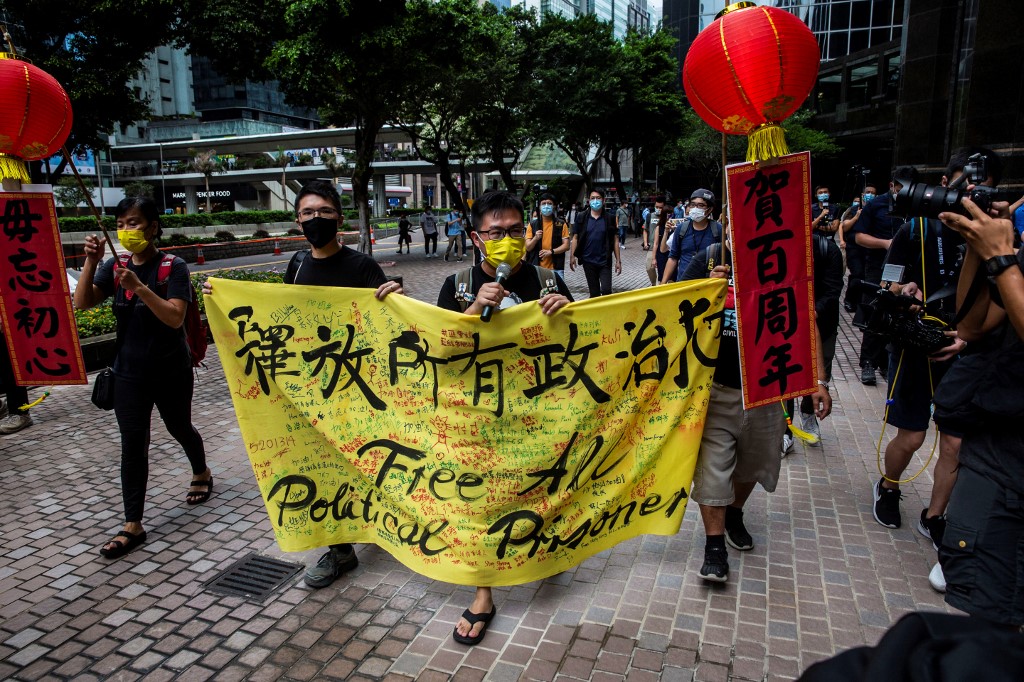 Protesta en Hong Kong