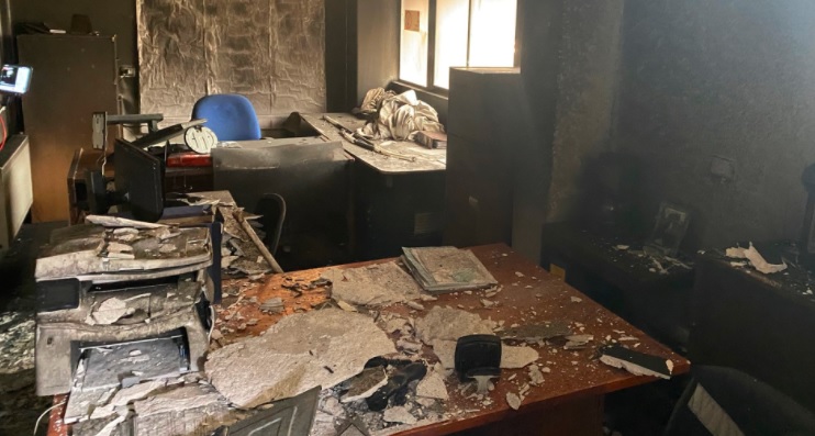 querella-por-ataque-incendiario-municipalidad-rancagua