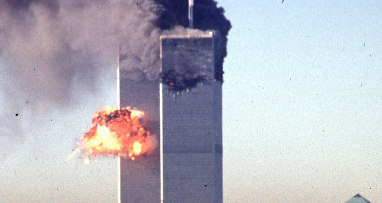 Aviones se estrellan contra las torres gemelas el 11 de septiembre de 2001
