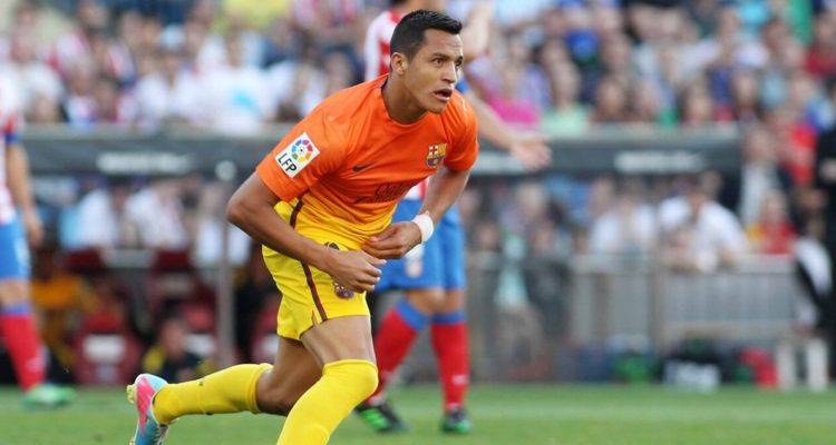 Alexis Sánchez en Barcelona (2013)