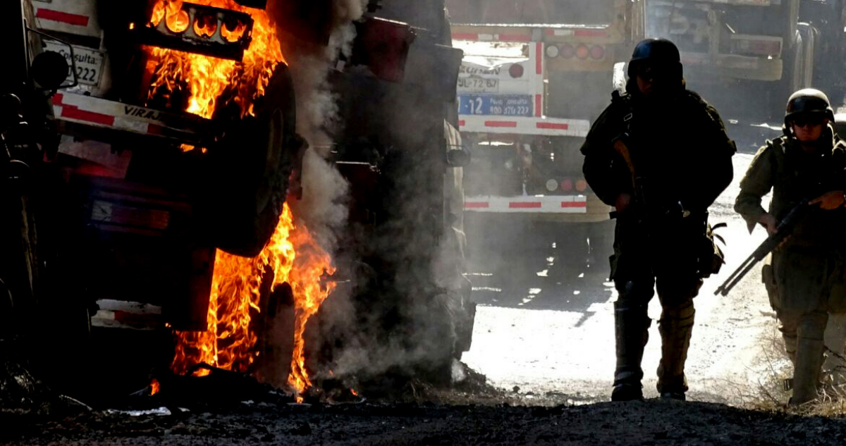 ataque incendiario