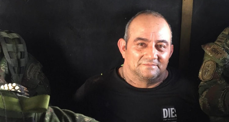 Capturan al principal capo del narcotráfico en Colombia
