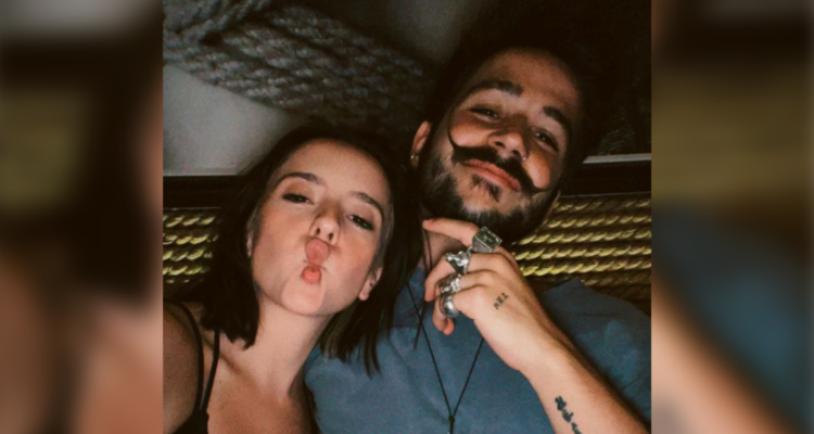 Evaluna y Camilo bromeando en Instagram