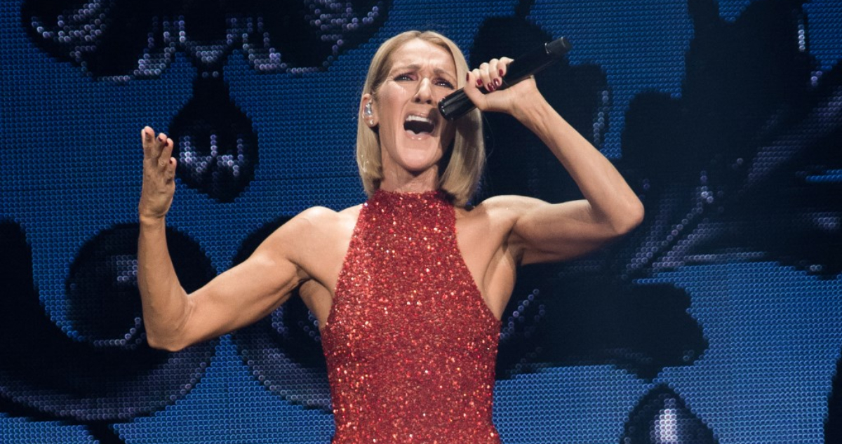céline dion cantando