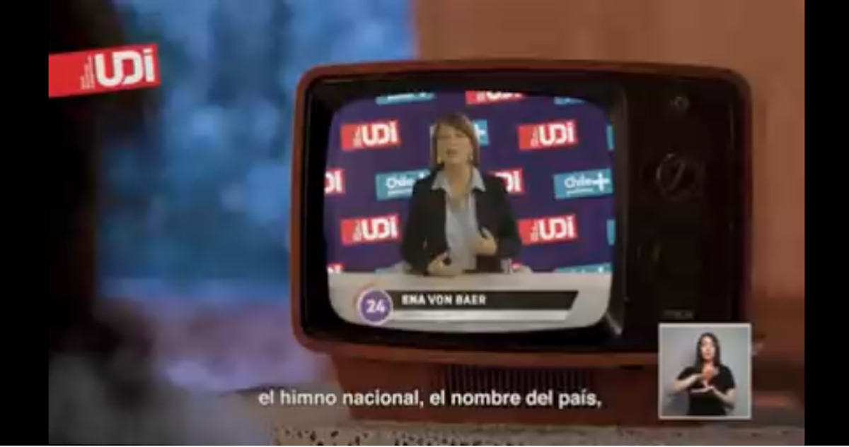 CNTV descarta intervenir franja electoral de ena von baer