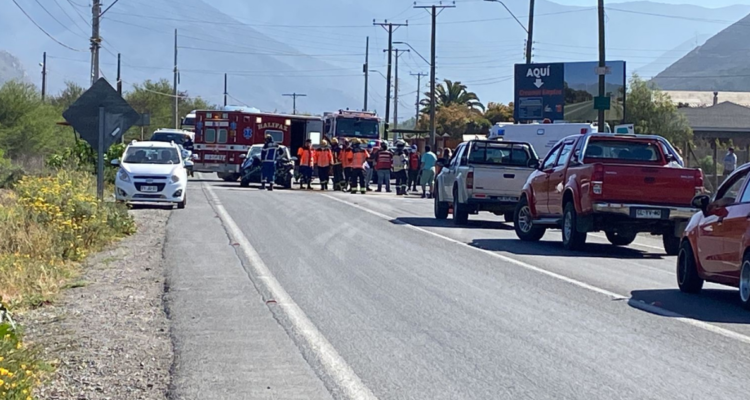 Fuerte colisión se registra en Cabildo.