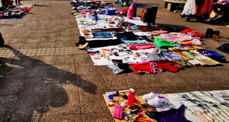Comercio ambulante en Saldo del Laja