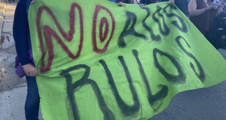 marcha contra termoeléctrica Los Rulos