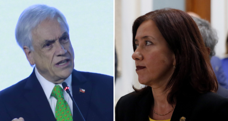 Sebastián Piñera y Claudia Perivancich