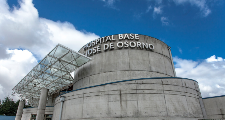 Frontis de Hospital de Osorno