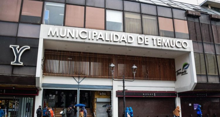 Frontis de Municipio de Temuco