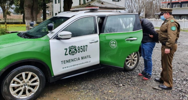 detenidos por robo de madera