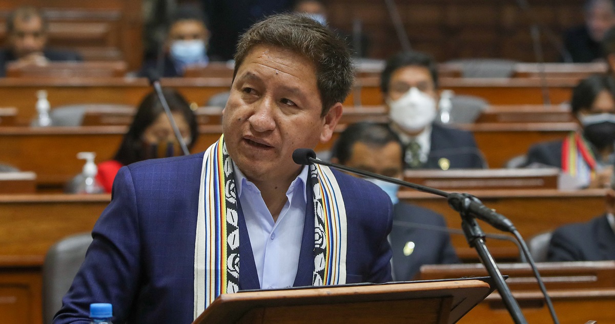 Luis Enrique Saldana | Congreso de Perú | Agence France-Presse