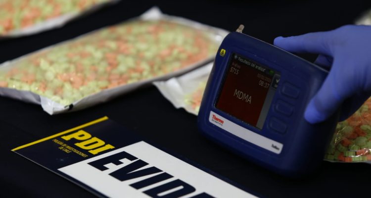 Incautan éxtasis aeropuerto Pudahuel