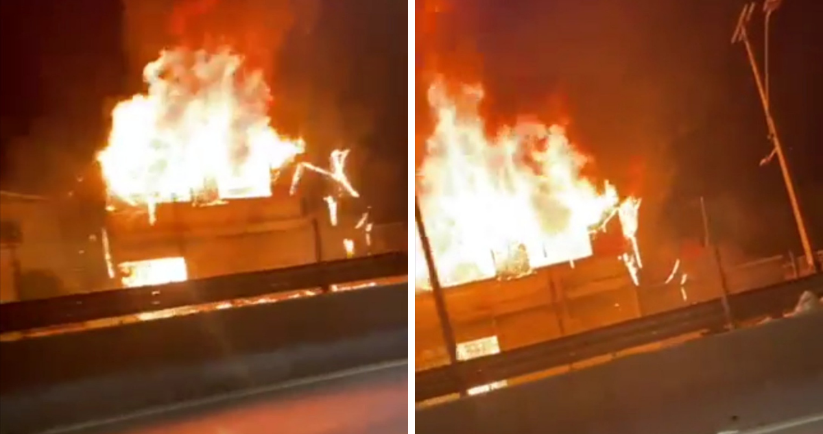 Un muerto deja incendio en fábrica de mote en San Ramón.