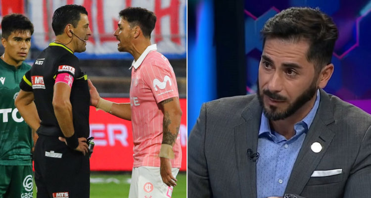 Johnny Herrera y Roberto Tobar discutieron en vivo por rojas a la UC.