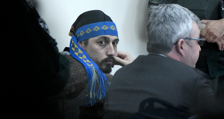 Agencia Uno | Facundo Jones Huala en audiencia de formalización por causa en Río Bueno.