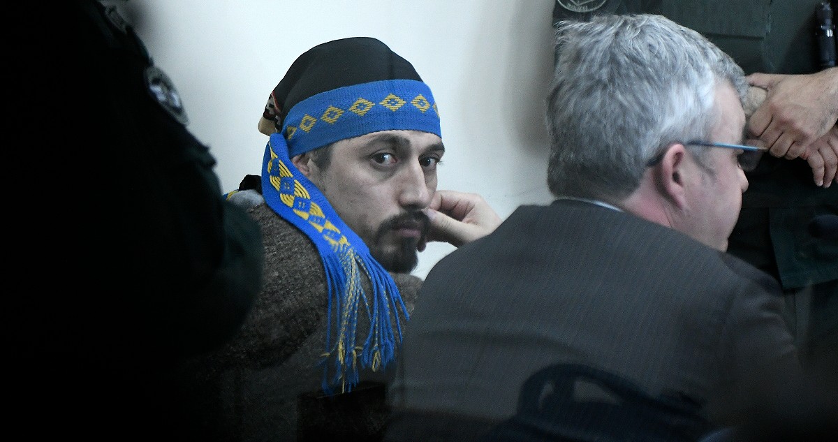 Agencia Uno | Facundo Jones Huala en audiencia de formalización por causa en Río Bueno.