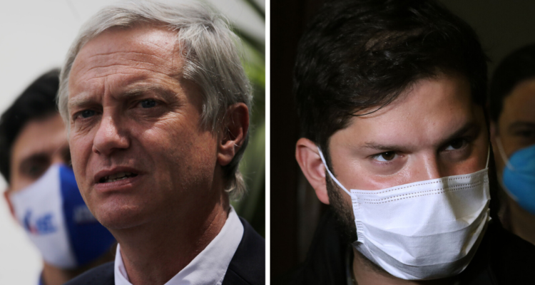 José Antonio Kast y Gabriel Boric