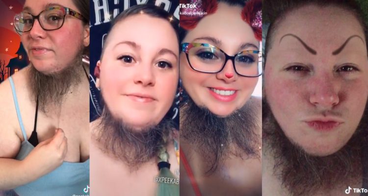 Mujer barbuda arrasa en TikTok y abre Only Fans: asegura que hombres aman su vello facial