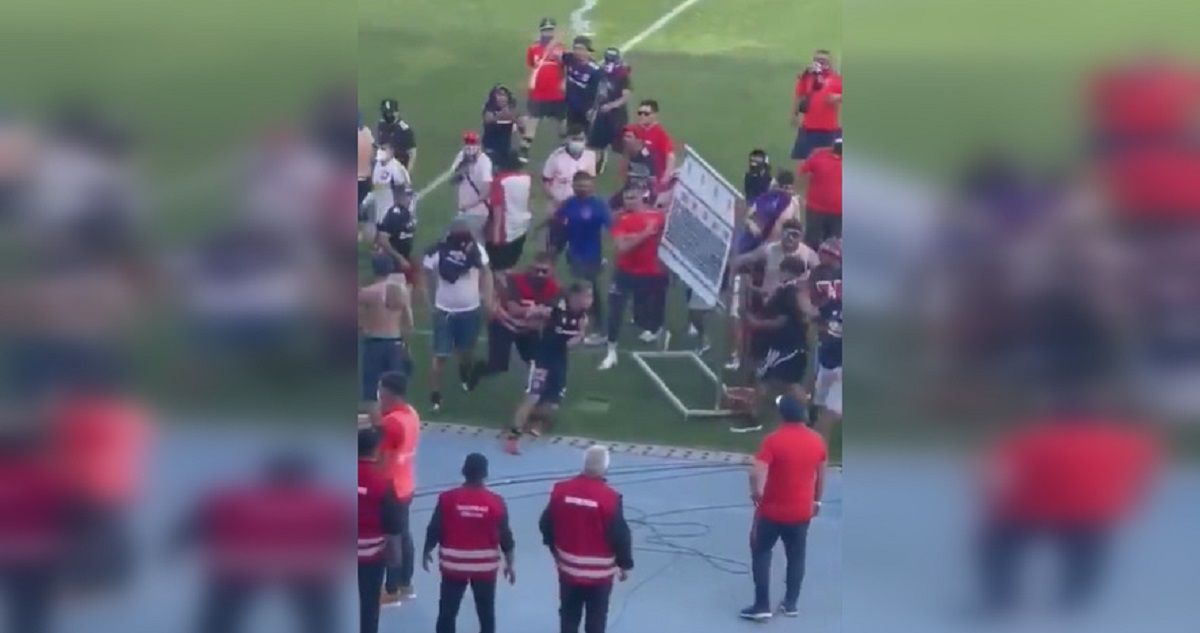 Pablo Aranguiz y su pelea con barristas de la U