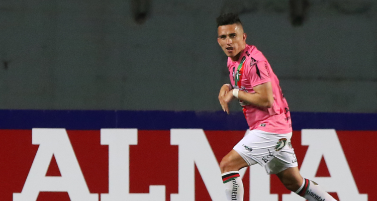Carrasco celebra el único gol del partido