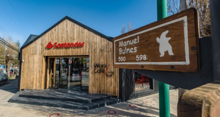 Work Café de Banco Santander en Puerto Natales