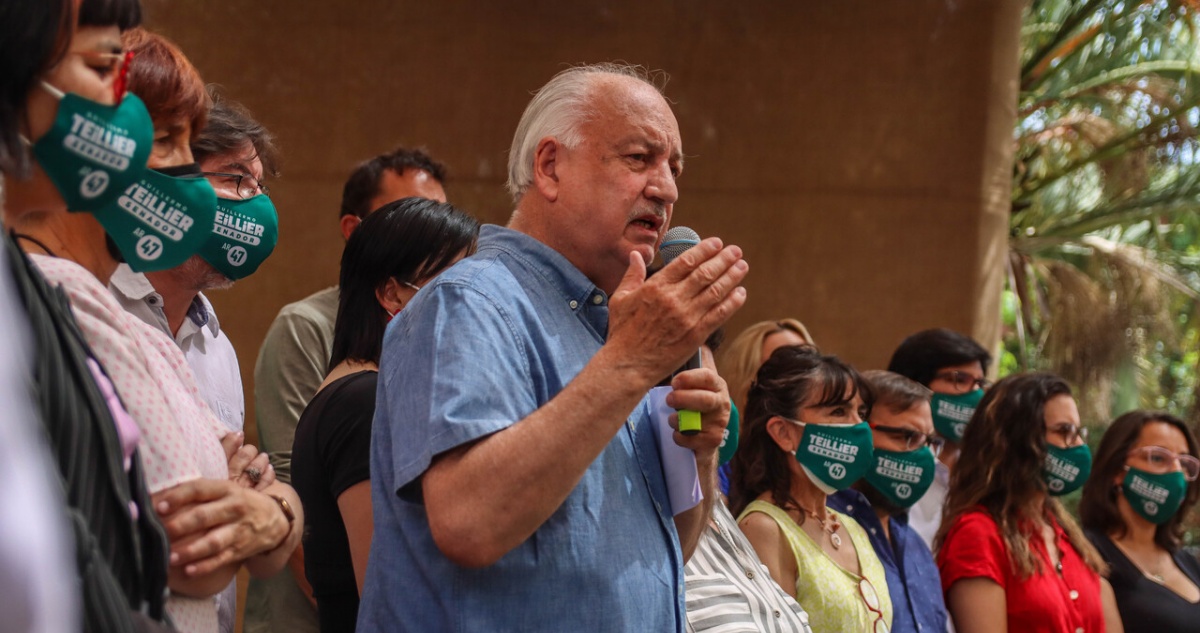 Teillier dice que oposición deberá cuadrarse con el candidato del sector que pase a segunda vuelta