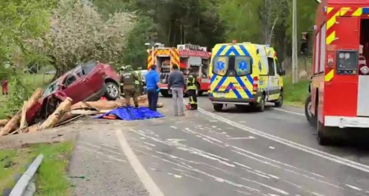 accidente en Panguipulli