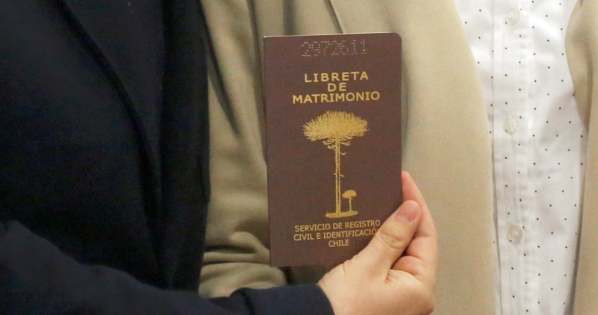 Libreta de matrimonio Chile