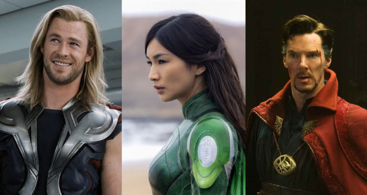Chris Hemsworth, Gemma Chan y Benedict Cumberbatch tuvieron más de un personaje en Marvel
