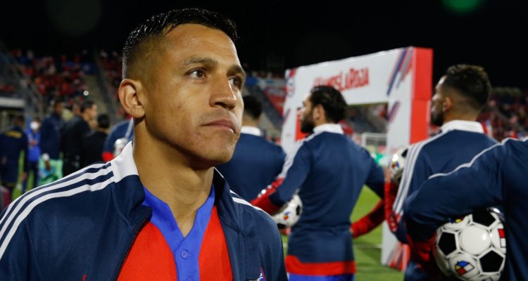 Alexis Sanchez, al menos 15 dias alejado de las canchas