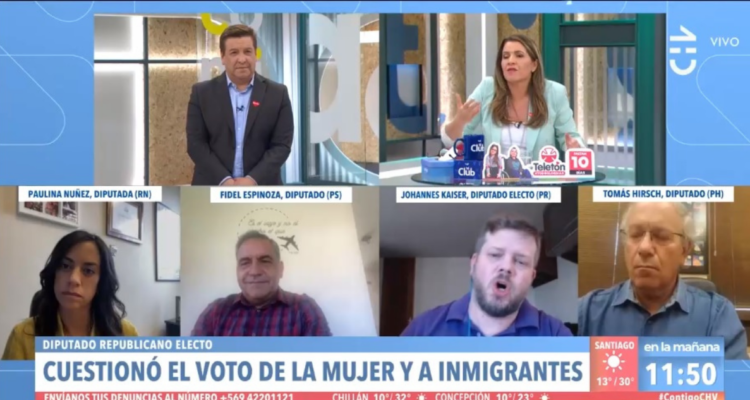 Monserrat discute con diputado Kaiser