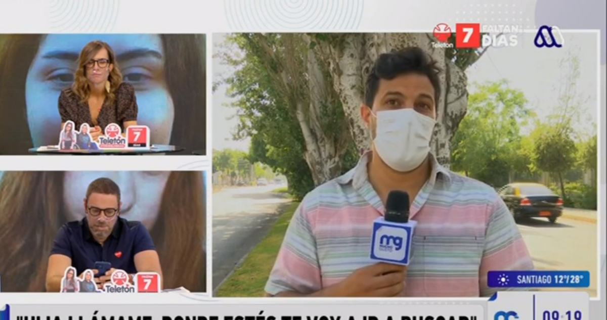 Chilevisión y Mega pelean en vivo